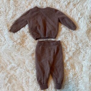 Zara Cashmere Set Mauve Size 3-6M